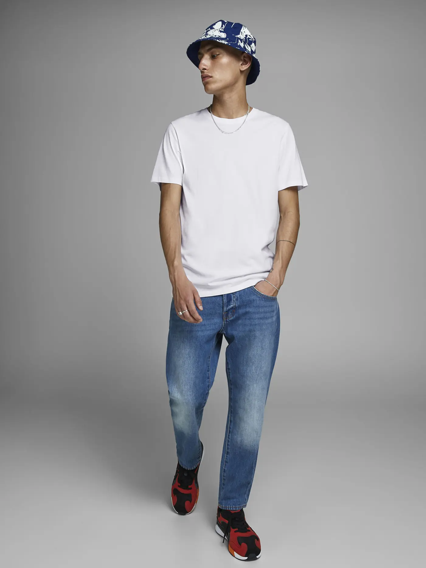 JACK & JONES | T-Shirt JJEORGANIC | weiss